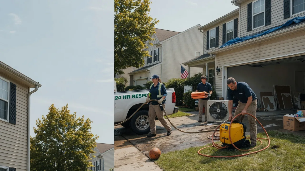 Emergency Water Damage Restoration in Oregonia, OH near me